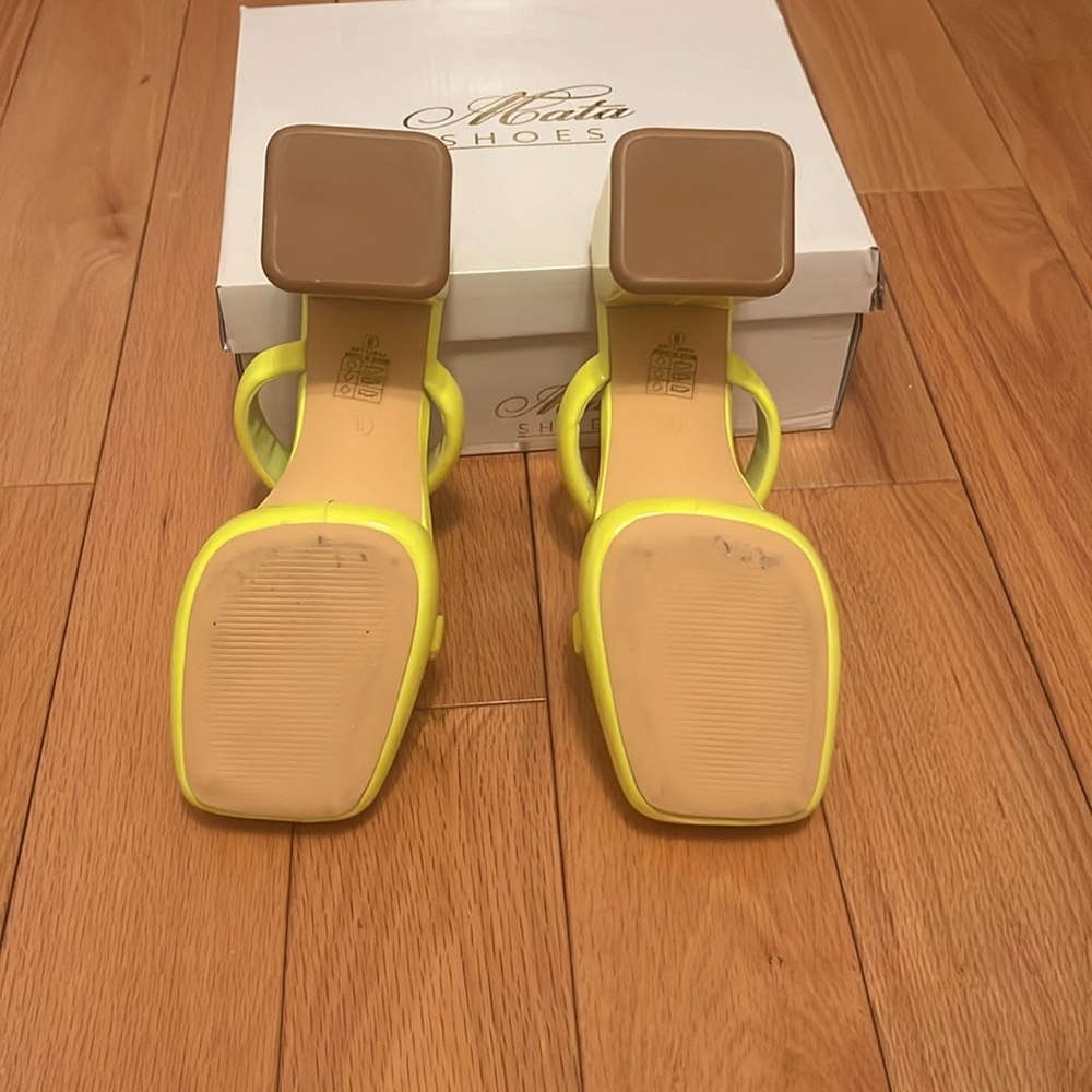 Neon yellow Mata Shoes - Picture 4 of 7